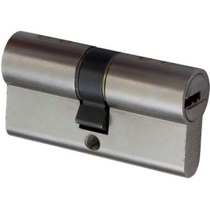 Nemef Set Dubbele europrofielcilinder 142/9 | 3 sleutels | per 4 stuks | gelijksluitend | 61 mm - 9014209304