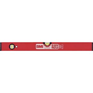 BMI Waterpas | 100 cm | aluminium rood | ± 0,5 mm/m met magneet | 1 stuk - 696100 PM 696100 PM