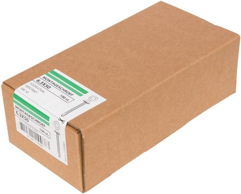 Inbusbout - Platverzinkt - DIN 7991/8.8 - M12x80