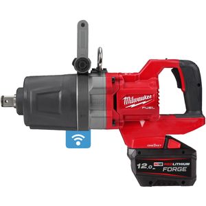 Milwaukee M18 ONEFHIWF1DS-121C M18 FUEL™ ONE-KEY™ Accu Slagmoersleutel | 1" | Frictie | Korte D-greep - 4933499253