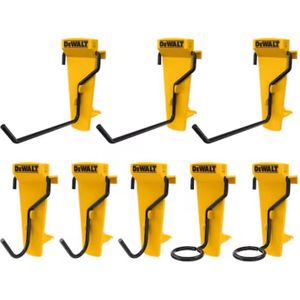 DeWalt - DWST82816-0 - Handgereedschaphaken Set - Geel/Zwart - Metaal - 8-delig