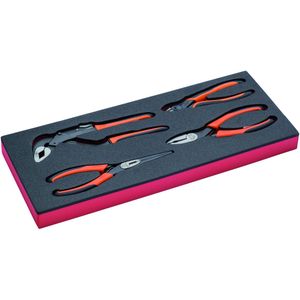 Bahco Foaminlay Fit&Go 1/3 met tangen - 4-delig - FF1E4001