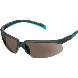 3M Veiligheidsbril | EN 166 EN172 | beugel grijs/turkoois, glas grijs | polycarbonaat | 1 stuk - 7100208793 7100208793