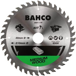 Bahco - Cirkelzaagblad - Hardmetaal Tanden - Fijne Vertanding - Voor Hout - 30 mm x 230 mm