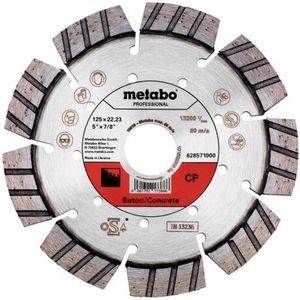 Metabo Accessoires Diamant slijpschijf | Ø 125x22,23mm | "CP" | Beton "professional" - 628571000
