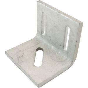 GB - Hoekanker - Zwart - Staal - Thermisch Verzinkt - 20 Stuks