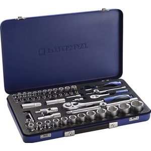 Promat - Dopsleutelset - 55-delig - Chroom-vanadiumstaal