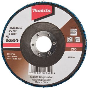 Makita Accessoires Lamellenschuurschijf 125mm Z60 - D-63797-10 D-63797-10