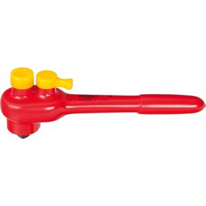 HAZET - Omschakelratel - Geïsoleerd - 3/8 Inch - Lengte 194 mm