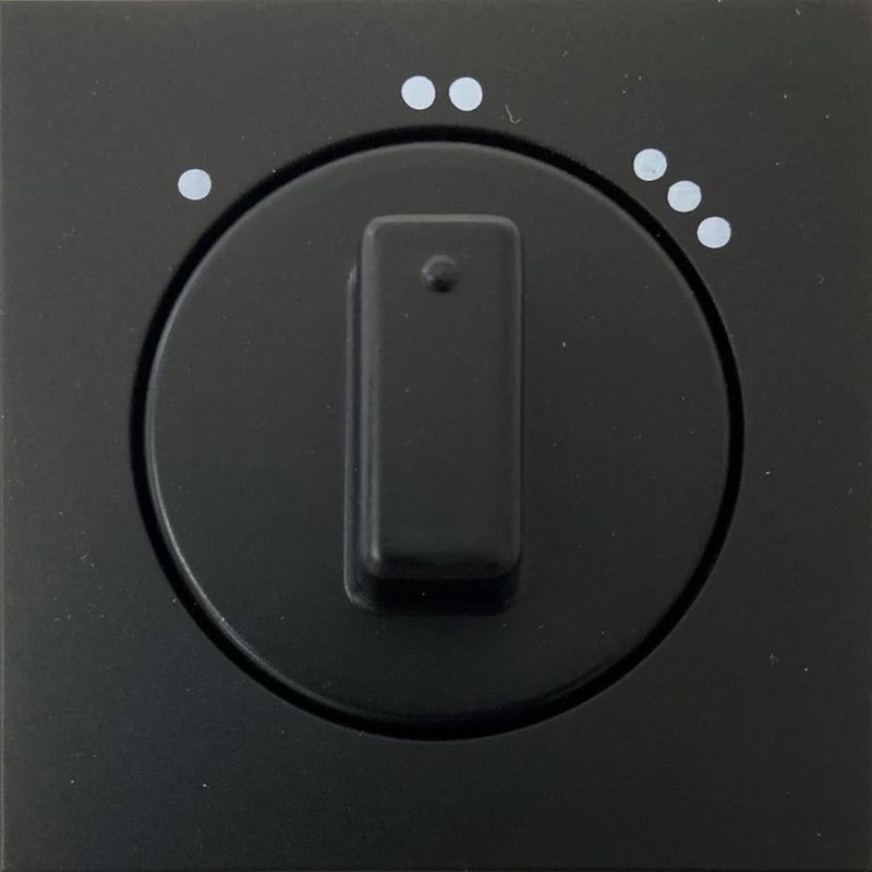 Kopp - HK07 - Schakelaar - Mat Zwart - Kunststof