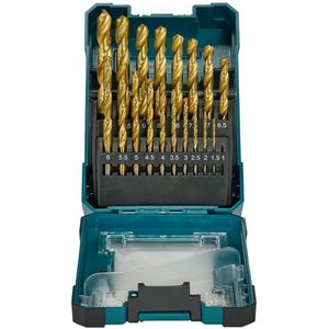 Makita - HSS-T Metaalboorset 19-dlg - Kunststof Cassette