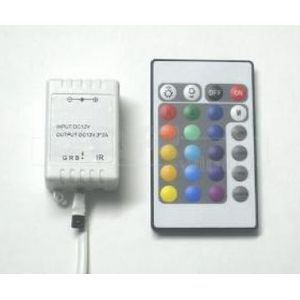 Enzo LED RGB Controller wit met IR bediening - 4379920