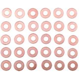 Bahco - BE1305P450WS06 - Sets van 30 Ringen voor Injectoren - 15 mm x 7.5 mm x 3 mm - Koper