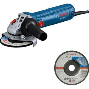 Bosch Blauw GWS 12-125 Haakse Slijper | Incl. Slijpschijf - 06013A6100