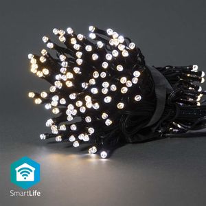 Nedis SmartLife Decoratieve LED | Wi-Fi | 200 LED's | 20 m | 1 stuks - WIFILX02W200 WIFILX02W200