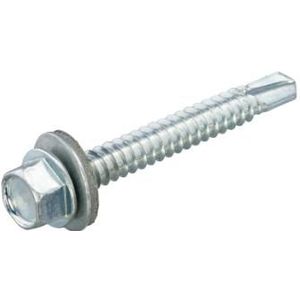 Dak&Gevel Montageschroef Zelfborend Vz 6K Sw-10 Voor Staal 6.3X25 | 100 stuks - 6303.01.53120
