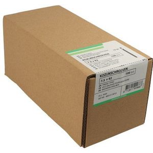 Hoenderdaal Kozijnschroef Vz Ck Torx TX30 7.5X122 | 100 stuks - 4850.01.58401