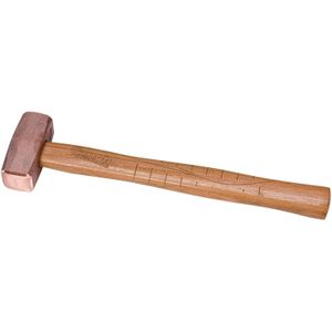 Peddinghaus Koperen hamer 500gr. hickory steel - 5065030500