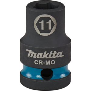 Makita Krachtdop - 11mm - Chroom-Molybdeen - Impact Black