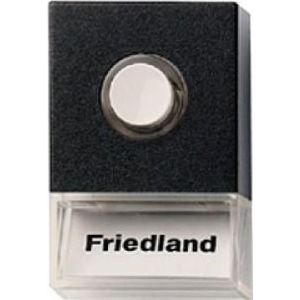 Enzo Friedland Beldrukker Pushlite zwart Friedland - 8419920