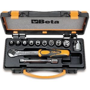 Beta Doppendoos met 10 dopsleutels en 2 toebehoren 910A/C10 - 009100909