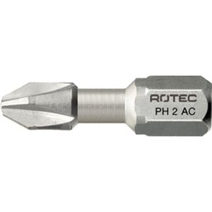 Rotec PRO Insertbit PH 3 L=25mm C 6,3 Torsion RVS - 10 stuks - 8011003