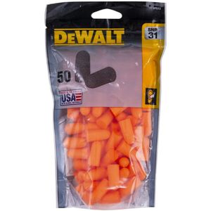 DeWALT - DPG12BG50EU - Wegwerp Oordoppen - Schuim - SNR32