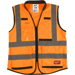 Milwaukee Accessoires Premium hi-vis veiligheidshesje klasse 2 oranje - XXL -1 stuk - 4932471900