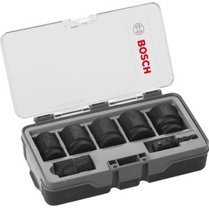 Bosch Accessoires Robuuste 1/2" Impact Control dopsleutelset voor slagmoersleutels | 40mm | 7-Dlg | 13 - 24 mm - 2608551029