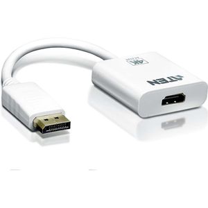 DisplayPort Kabel DisplayPort Male - HDMI Female 0.15 m Wit