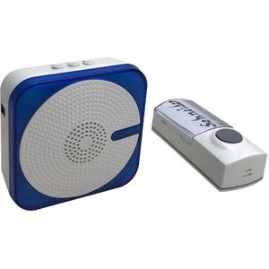 Meister - Draadloze Deurbel - Wit - Batterij - Bereik tot 100m