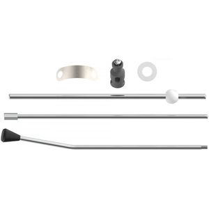 Schutte - Excentrische Hefinrichting - Chroom/Zwart Mat - Gebogen