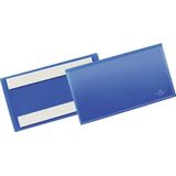 Durable Etikettenhouder | B150xH67mm blauw | zelfklevend | pak a 50 stuks - 176207 176207