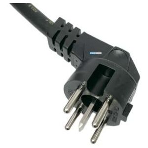 Perilex - Aansluitsnoer - Zwart - Neopreen - 2 Meter