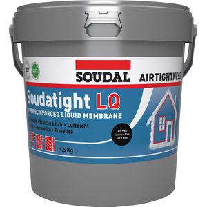 Soudal Soudatight LQ | Polymeerpasta | 4,5 kg | Zwart - 145785