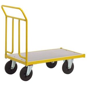 Little Jumbo - PLATFORMWAGEN - Steekwagen - Geel - Robuust