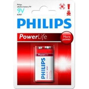 Philips Philips Powerlife 9 volt 6LR61 E bl.a1 - 3013025