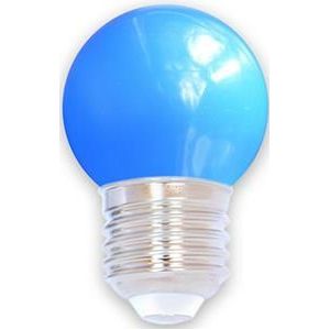 LED - Kogellamp - Blauw - E27 - 1W