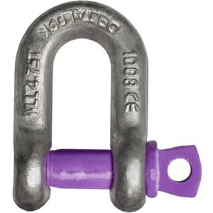 Delta D-sluiting met borstbout | volgens EN 13889 en U.S. Fed Spec | 35 ton - YE.EN02.35 YE.EN02.35