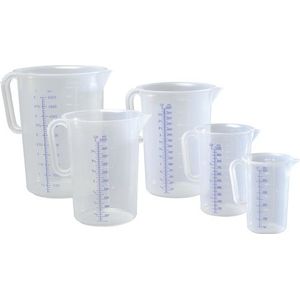 Hünersdorff maatbeker - BPA vrij - transparant - 5 L