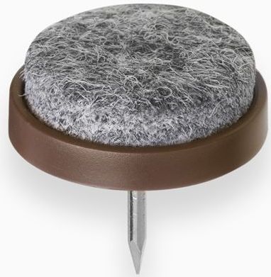 Metafranc - Viltglijders - Bruin - Ø 25 mm - 20 Stuk