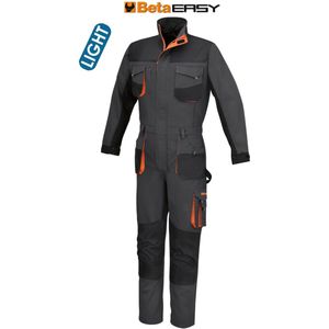 BETA - Werkoverall - Grijs - 65% Katoen 35% Polyester - Multifunctionele Zakken