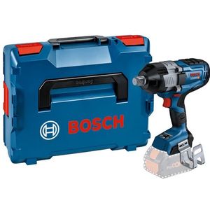 Bosch Blauw GDS 18V-1600 HC Professional | Accu Slagmoersleutel | met Bluetooth-module | Excl. Accu en lader | In L-Boxx 136 - 06019M1001