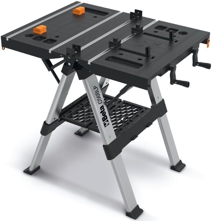 Beta Utensili - C56BLP - Multifunctionele Werkbank - Inklapbaar - 820 x 630 mm - Capaciteit 200 kg