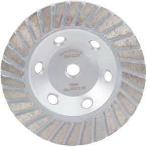 Spero Fijn turbo diamant komslijpschijf | Ø125mm | beton | M14 | H=40mm | TBV SPHS1001B-PR – SPT125M40