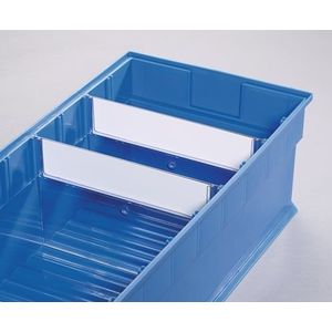 Promat - Vakverdeler - Transparant - Styrolux - 10 Stuks