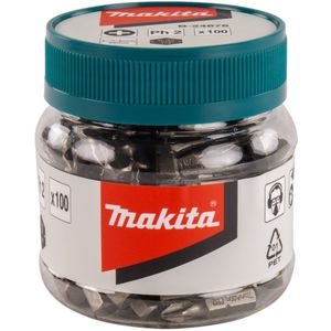 Makita Accessoires Schroefbit PH2x25mm pot 100st - B-24876