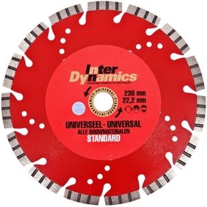 Inter Dynamics Diamantzaag Universeel Standard+ 180x22,2mm - 404180