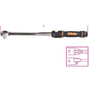 Beta Momentsleutels met klikmechanisme met omschakelbare ratels, voor het rechtsom vastdraaien, Torsie nauwkeurigheid: ±3% 666N/5 - 006660005