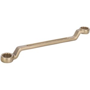 Bahco Ringsleutel | doorgezet | vonkvrij | aluminium brons | 165 mm | 14 mm x 17 mm - NS011-2123